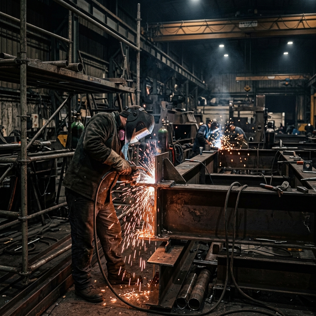 Metsan Metal atölyesi